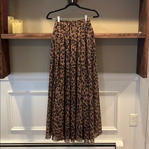CHICWISH- 🐆 Leopard Watercolor Maxi Skirt